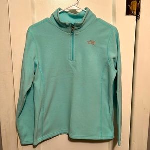 The North Face Girls 1/4 zip Fleece